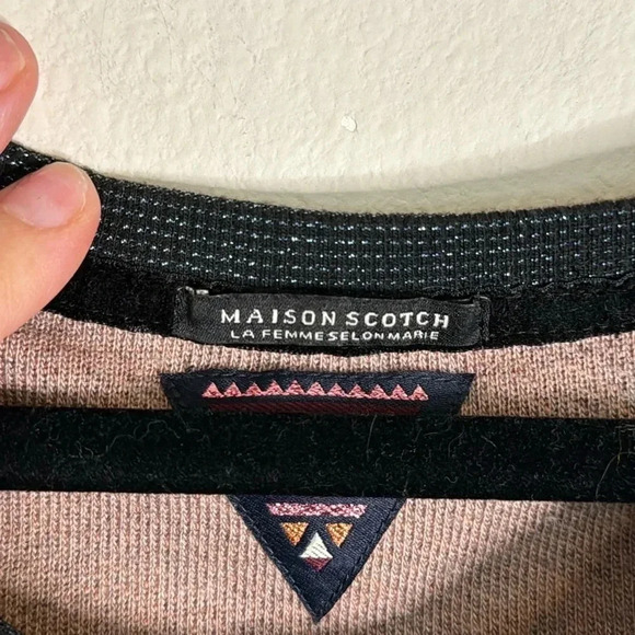 Maison Scotch Sweatshirt Size 2 - Picture 2 of 7